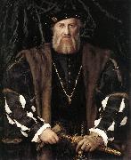 HOLBEIN, Hans the Younger Portrait of Charles de Solier, Lord of Morette ag painting
